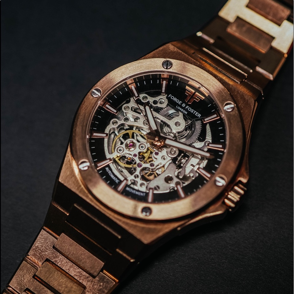 Forge & Foster Avantian X - 42mm GHOST STEEL watch